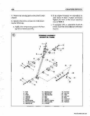 1990-1998 Arctic Cat Snowmobiles Repair Manual, Page 436