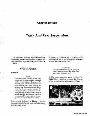 1990-1998 Arctic Cat Snowmobiles Repair Manual, Page 442