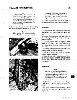 1990-1998 Arctic Cat Snowmobiles Repair Manual, Page 443