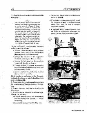 1990-1998 Arctic Cat Snowmobiles Repair Manual, Page 446