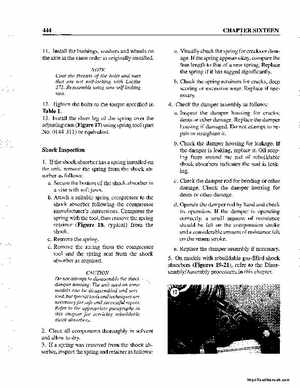 1990-1998 Arctic Cat Snowmobiles Repair Manual, Page 454