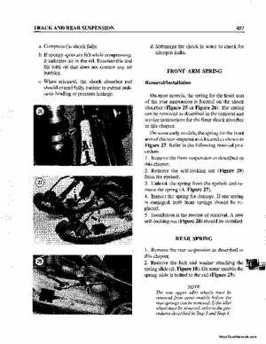 1990-1998 Arctic Cat Snowmobiles Repair Manual, Page 467
