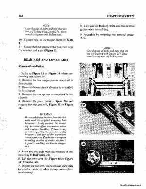 1990-1998 Arctic Cat Snowmobiles Repair Manual, Page 470