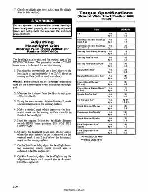 2007 Arctic Cat Four-Stroke Factory Service Manual, Page 293