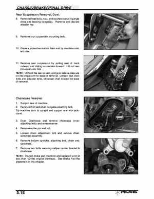 2003 Polaris 3 PRO X Factory Service Manual, Page 195