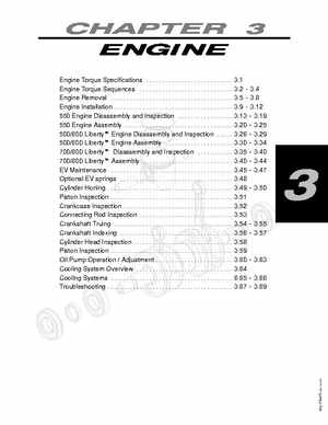 2003 Polaris Deep Snow Snowmobiles Service Manual, Page 57