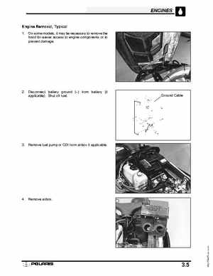 2003 Polaris Deep Snow Snowmobiles Service Manual, Page 62