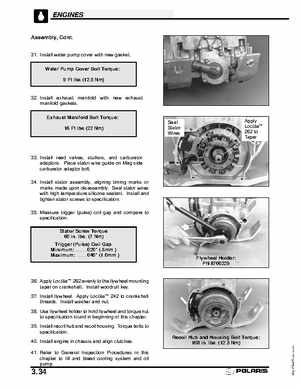 2003 Polaris Deep Snow Snowmobiles Service Manual, Page 91