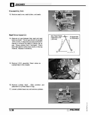 2003 Polaris Deep Snow Snowmobiles Service Manual, Page 95