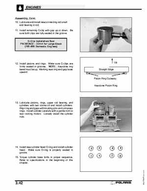 2003 Polaris Deep Snow Snowmobiles Service Manual, Page 99