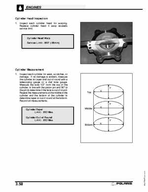 2003 Polaris Deep Snow Snowmobiles Service Manual, Page 115