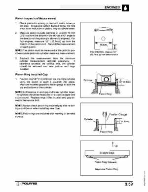 2003 Polaris Deep Snow Snowmobiles Service Manual, Page 116