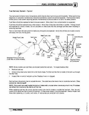 2003 Polaris Deep Snow Snowmobiles Service Manual, Page 136