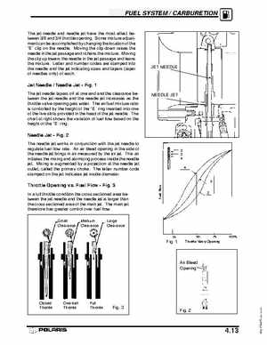 2003 Polaris Deep Snow Snowmobiles Service Manual, Page 140