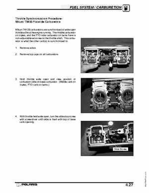 2003 Polaris Deep Snow Snowmobiles Service Manual, Page 154