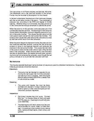 2003 Polaris Deep Snow Snowmobiles Service Manual, Page 157