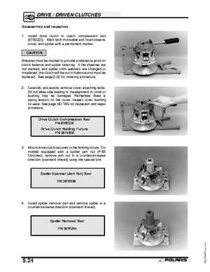 2003 Polaris Deep Snow Snowmobiles Service Manual, Page 185