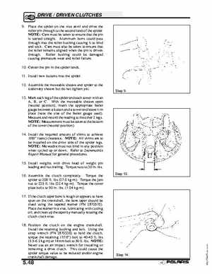 2003 Polaris Deep Snow Snowmobiles Service Manual, Page 209
