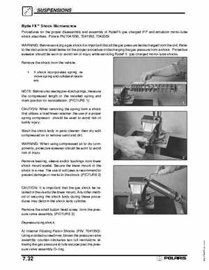 2003 Polaris Deep Snow Snowmobiles Service Manual, Page 272