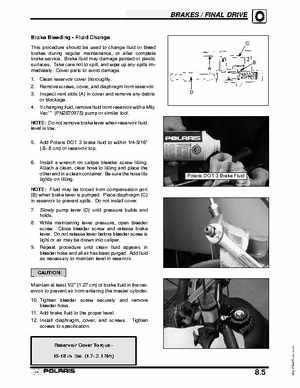 2003 Polaris Deep Snow Snowmobiles Service Manual, Page 289