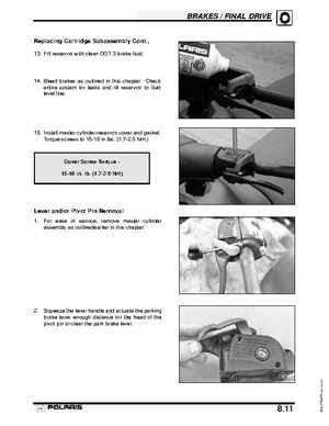 2003 Polaris Deep Snow Snowmobiles Service Manual, Page 295