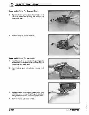 2003 Polaris Deep Snow Snowmobiles Service Manual, Page 296