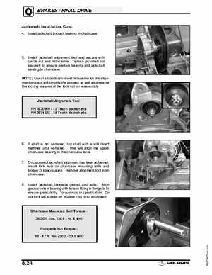 2003 Polaris Deep Snow Snowmobiles Service Manual, Page 308