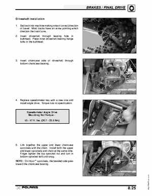 2003 Polaris Deep Snow Snowmobiles Service Manual, Page 309