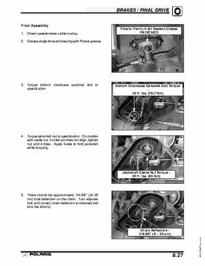 2003 Polaris Deep Snow Snowmobiles Service Manual, Page 311
