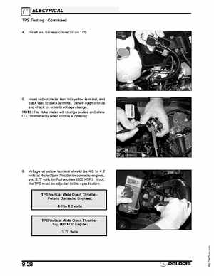 2003 Polaris Deep Snow Snowmobiles Service Manual, Page 346