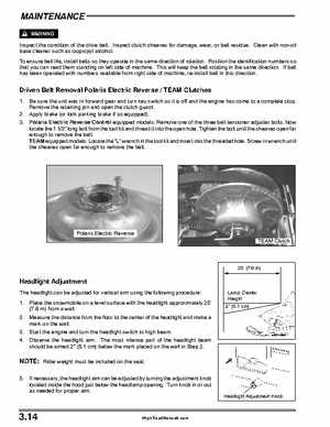 2004 Polaris Pro X Factory Service Manual, Page 69