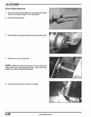 2004 Polaris Pro X Factory Service Manual, Page 96