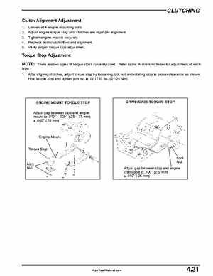 2004 Polaris Pro X Factory Service Manual, Page 107