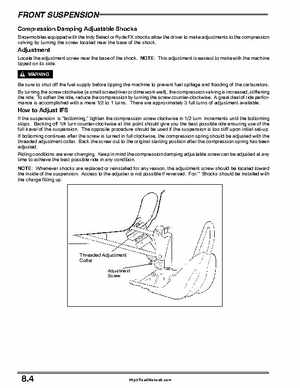 2004 Polaris Pro X Factory Service Manual, Page 172