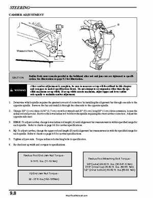 2005 Polaris Deep Snow Factory Service Manual, Page 191