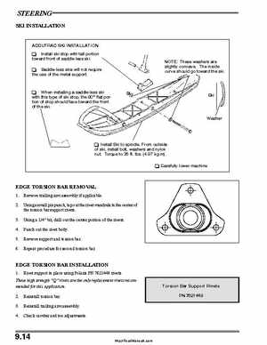 2005 Polaris Deep Snow Factory Service Manual, Page 197