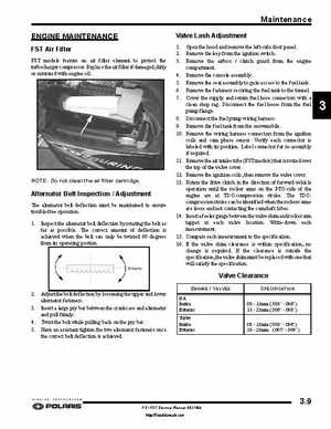 2006-2008 Polaris Snowmobiles FS/FST Service Manual., Page 53