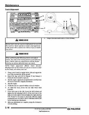 2006-2008 Polaris Snowmobiles FS/FST Service Manual., Page 60