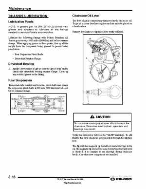 2006-2008 Polaris Snowmobiles FS/FST Service Manual., Page 62