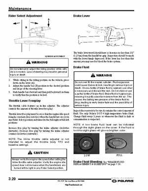 2006-2008 Polaris Snowmobiles FS/FST Service Manual., Page 64