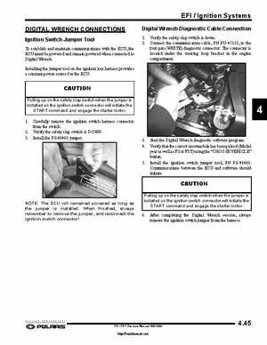 2006-2008 Polaris Snowmobiles FS/FST Service Manual., Page 111
