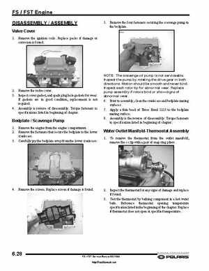 2006-2008 Polaris Snowmobiles FS/FST Service Manual., Page 154