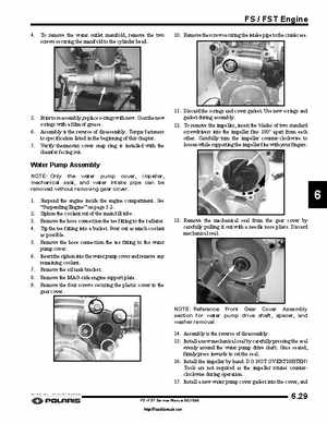 2006-2008 Polaris Snowmobiles FS/FST Service Manual., Page 155