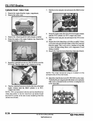 2006-2008 Polaris Snowmobiles FS/FST Service Manual., Page 160