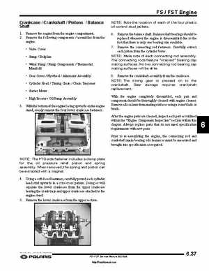 2006-2008 Polaris Snowmobiles FS/FST Service Manual., Page 163