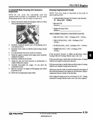 2006-2008 Polaris Snowmobiles FS/FST Service Manual., Page 165
