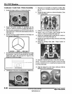 2006-2008 Polaris Snowmobiles FS/FST Service Manual., Page 166