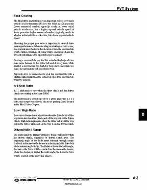 2006-2008 Polaris Snowmobiles FS/FST Service Manual., Page 187