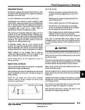 2006-2008 Polaris Snowmobiles FS/FST Service Manual., Page 207