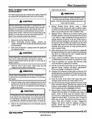 2006-2008 Polaris Snowmobiles FS/FST Service Manual., Page 259